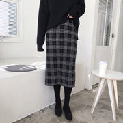 Plaid Skirts Womens Winter Vintage Saia - Her Favorite Place 4 Sure