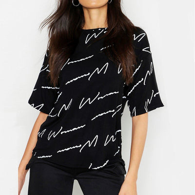 T Shirt For Women Printed Casual Tops