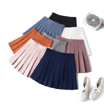 Winter Pleated Skirt Mini Sweet School Uniforms - Her Favorite Place 4 Sure